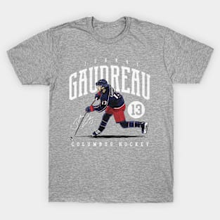 Johnny Gaudreau Columbus Game T-Shirt